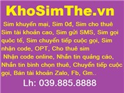 Sim Rác, Sim khuyến mại, Sim cho thuê, Sim 0đ, Sim thuê, Sim Data ...